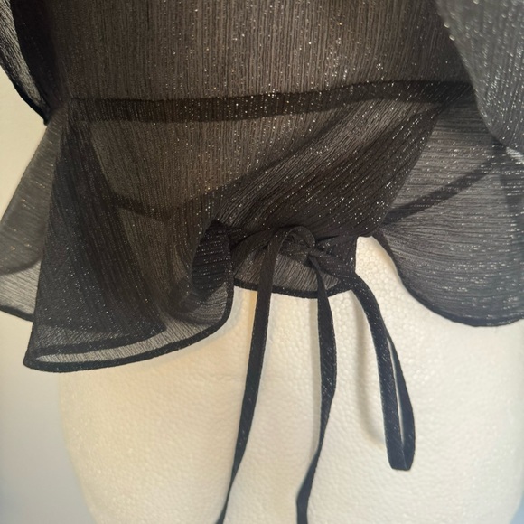 Rumored Black Ruffle Tango Tank - Picture 9 of 9